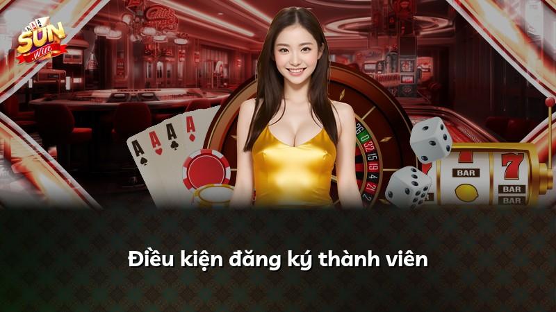 Điều kiện đăng ký thành viên