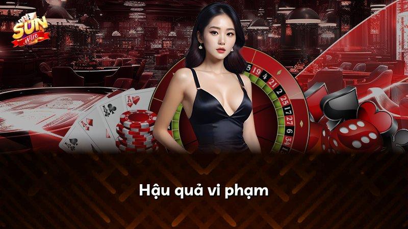 Hậu quả vi phạm