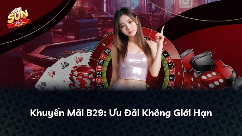 Khuyến Mãi B29: Ưu Đãi Không Giới Hạn