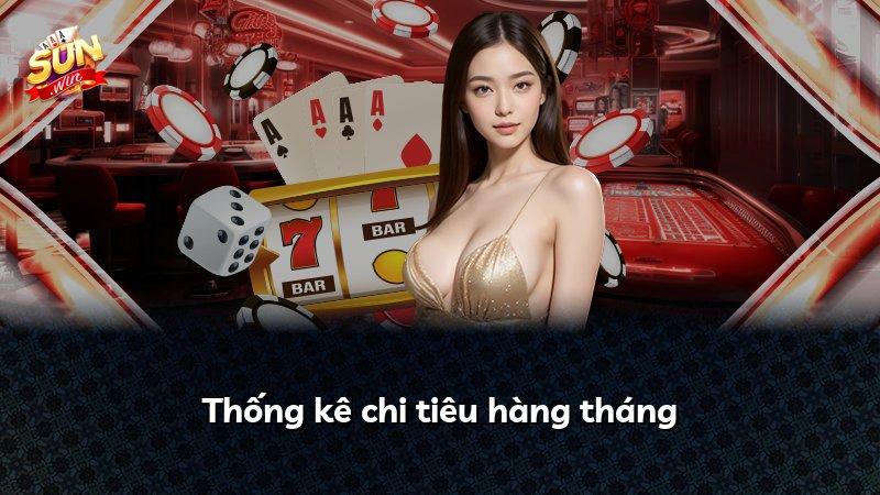 Thống kê chi tiêu hàng tháng