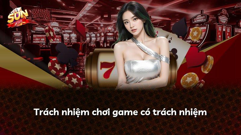 Trách nhiệm chơi game có trách nhiệm